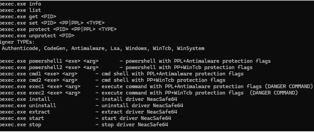 Protected Process / PPL Control Tool