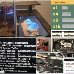Hacking a stolen laptop: bypassing Windows security (BitLocker etc.) using PCI connector.