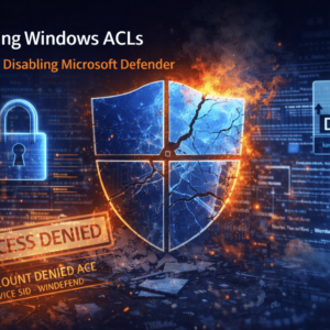 Windows Defender ACL Blocking: A Silent Technique With Serious Impact