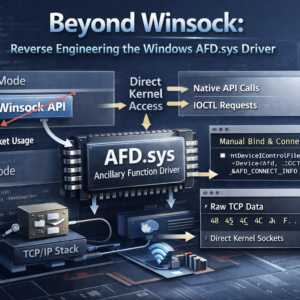 Peeling Back the Socket Layer: Reverse Engineering Windows AFD.sys