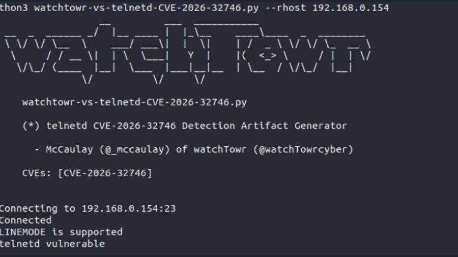 A 32-Year-Old Bug Walks Into A Telnet Server (GNU inetutils Telnetd CVE-2026-32746 Pre-Auth RCE)