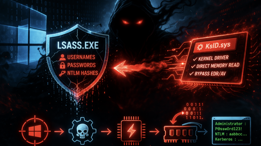 Ghost in LSASS: Inside the KslKatz Credential Dumping Framework