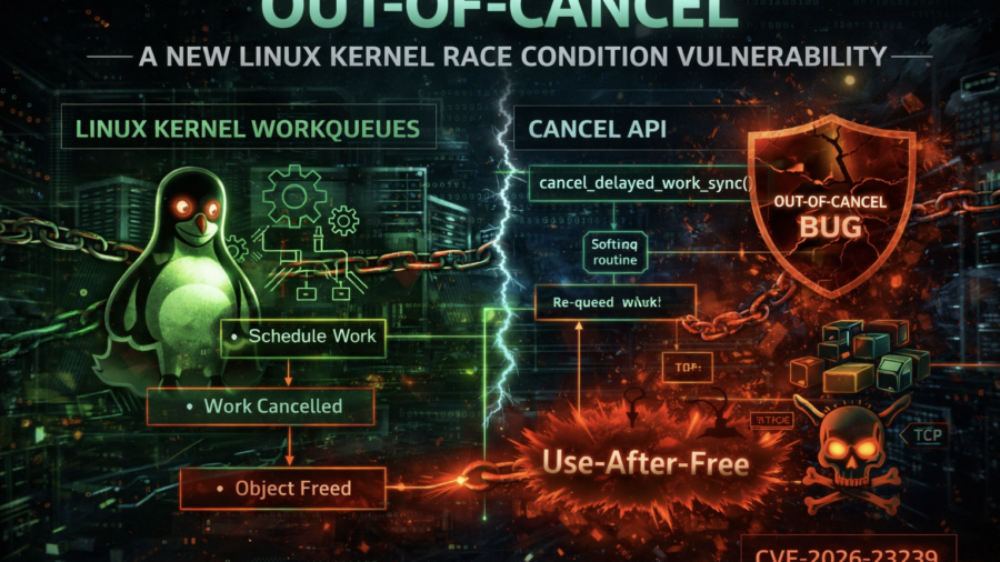 Out-of-Cancel: A New Linux Kernel Race Condition Bug Class