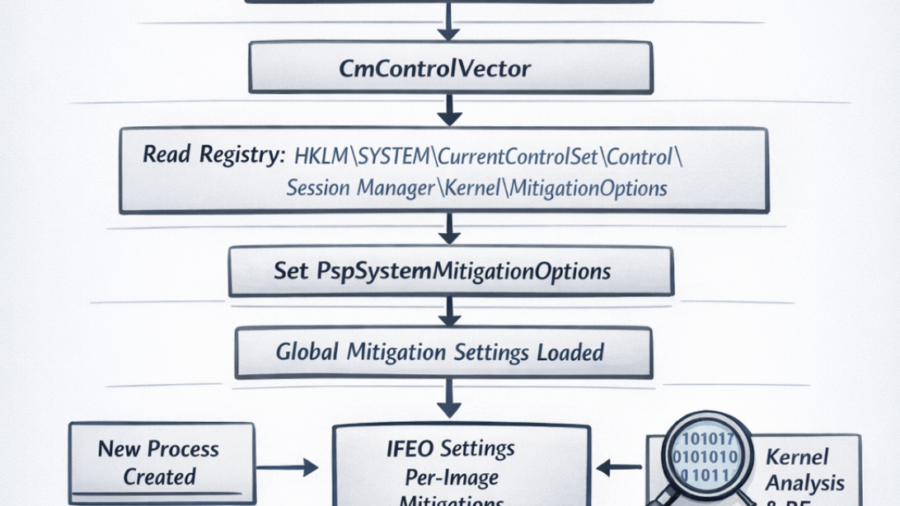 Windows Early Boot Configuration: The CmControlVector and PspSystemMitigationOptions