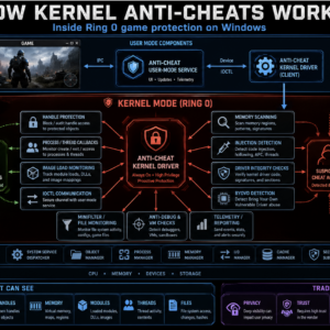 How Kernel Anti-Cheats Work: A Deep Dive into Modern Game Protection