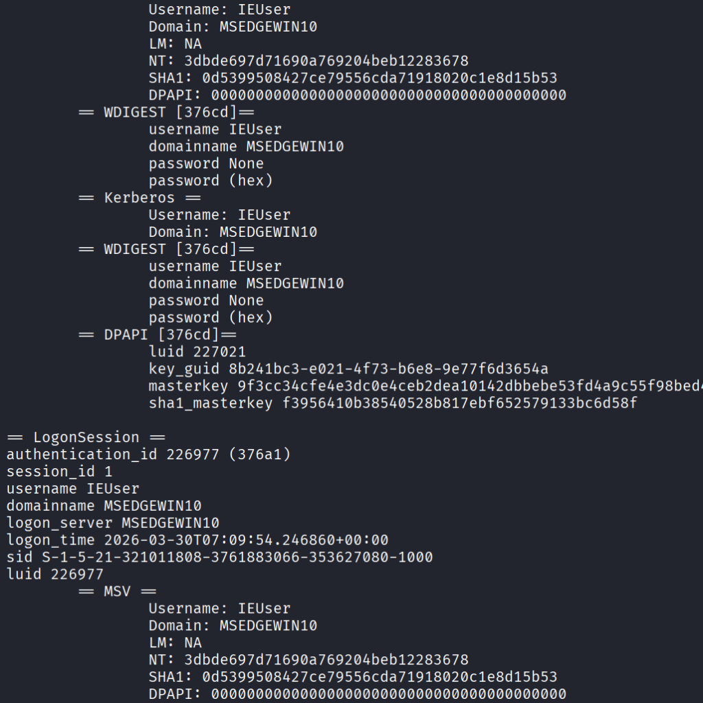 Credential Dumping: Local Security Authority (LSA|LSASS.EXE)