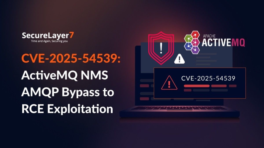 Cover image for CVE-2025-54539 Apache.NMS.AMQP deserialization policy bypass to RCE