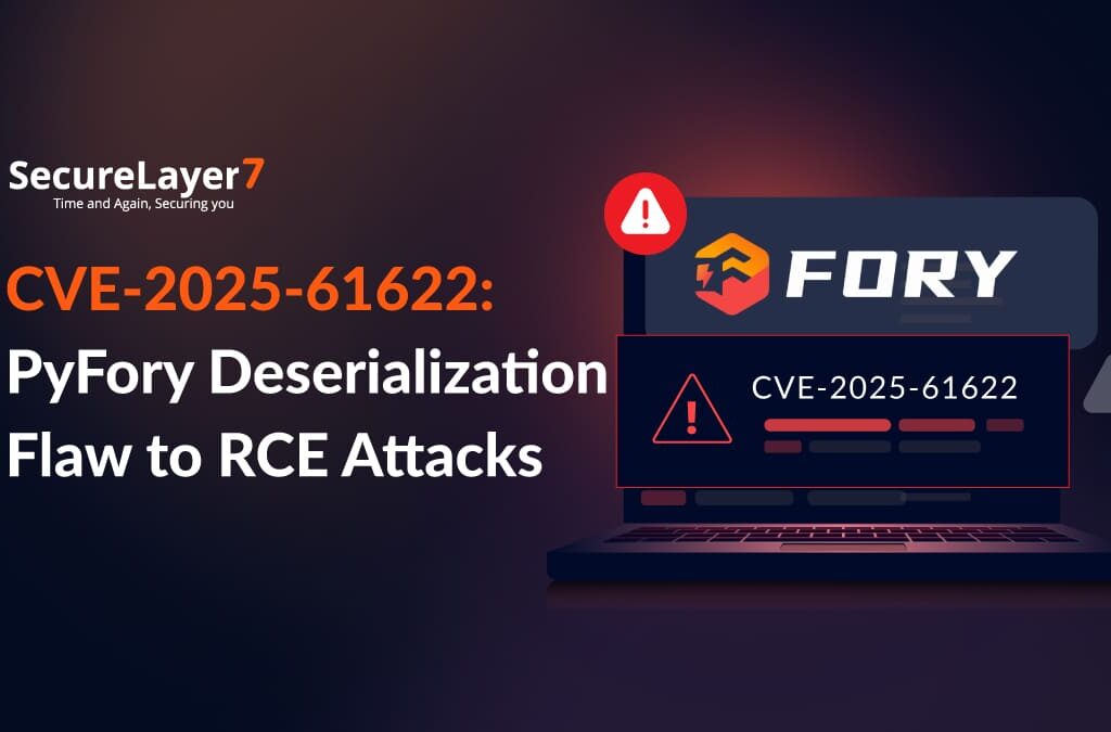 CVE-2025-61622: PyFory Insecure Pickle Deserialization to Remote Code Execution