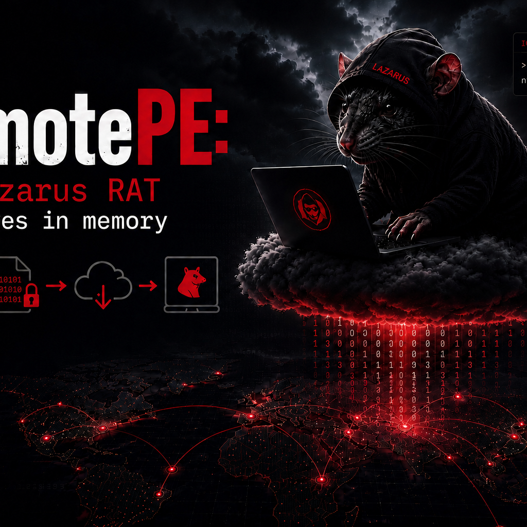 RemotePE: Inside Lazarus’s In-Memory RAT and Its DPAPI-Keyed Three-Stage Loader Chain
