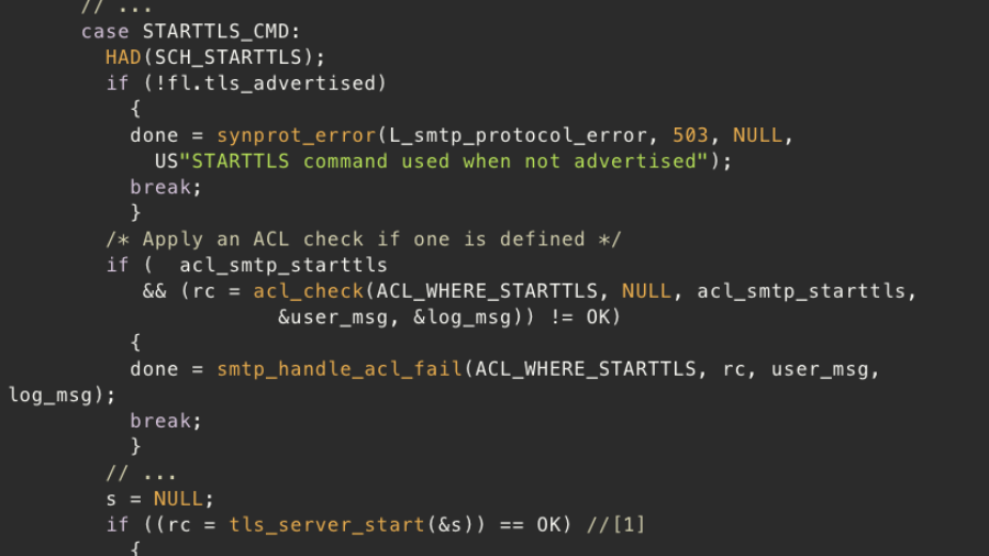 One Newline to Own Exim: How a Tiny TLS/BDAT Use-After-Free Became Unauthenticated RCE