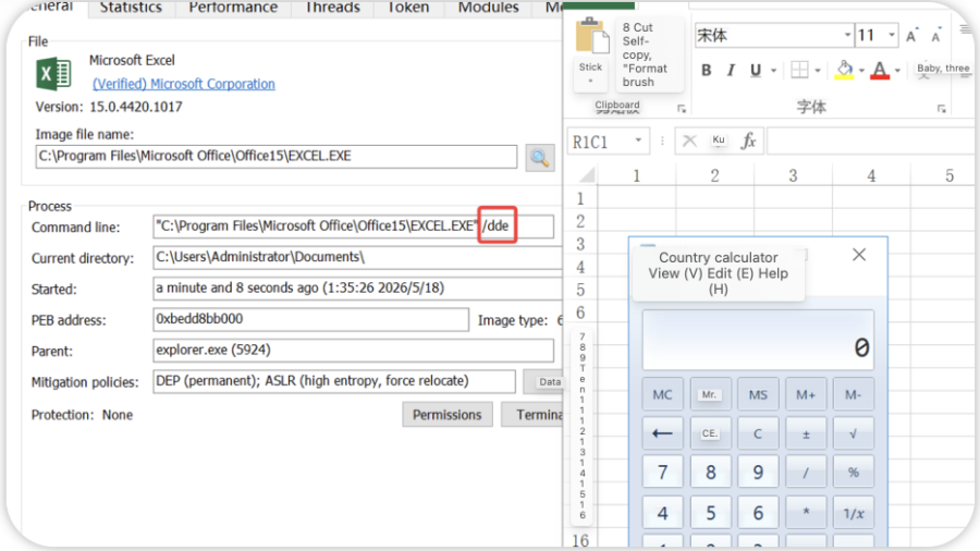 Weaponized abuse of SYLK file format