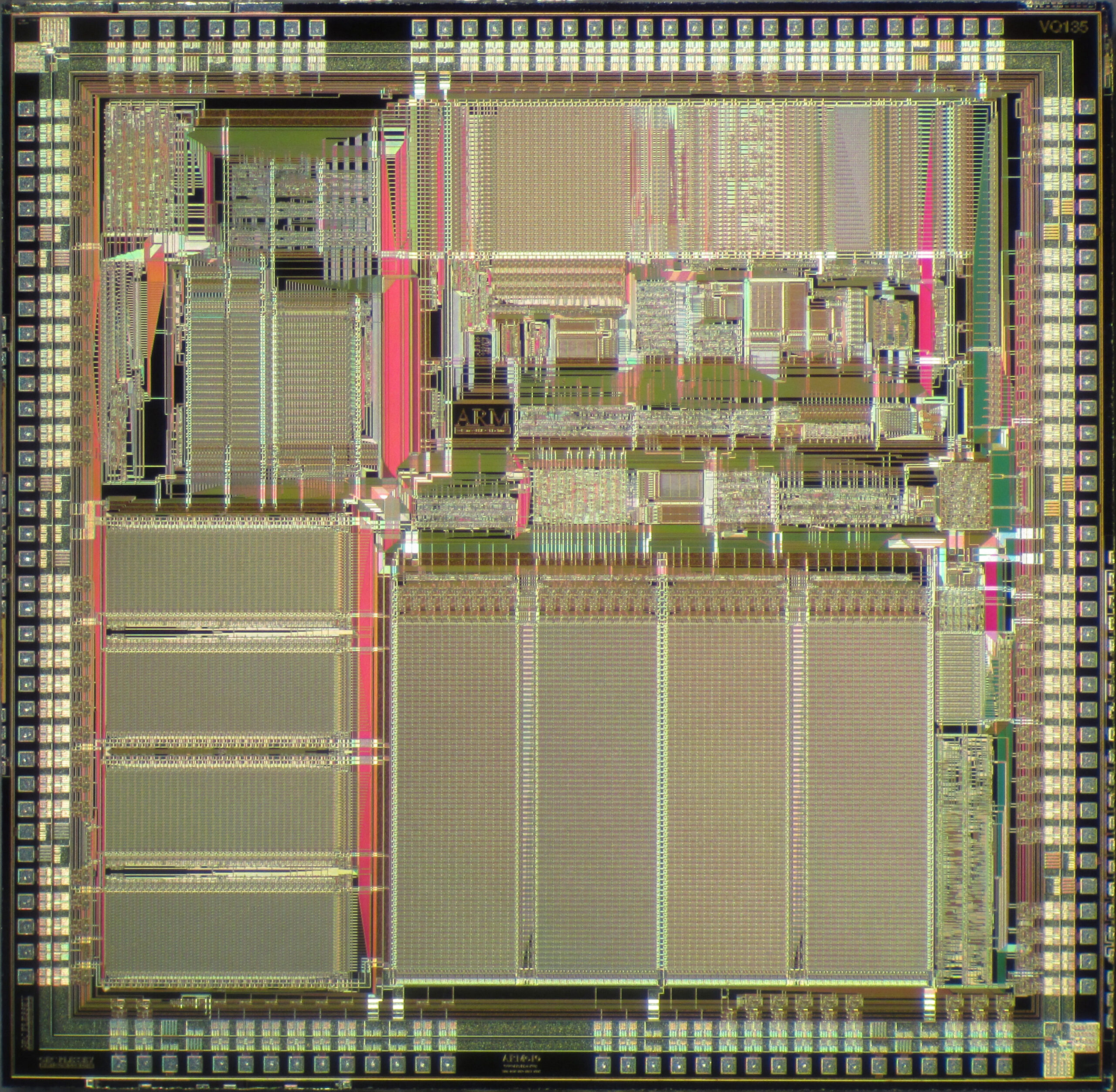 ARM64 Processor Die