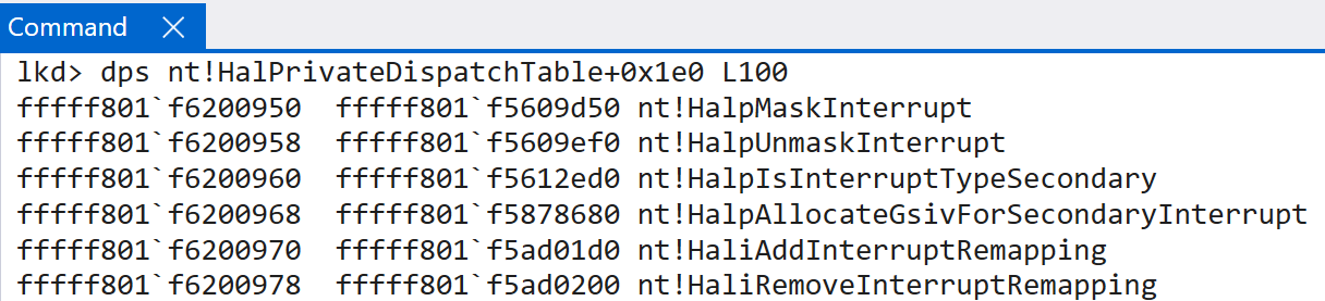 HalpInterruptParseMadt function