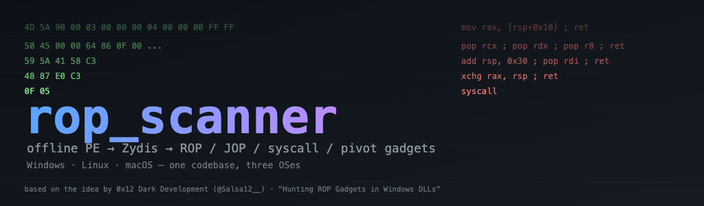 ROP Gadget Hunting on Windows: Building a DEP-Bypass Exploit Chain with rop_scanner