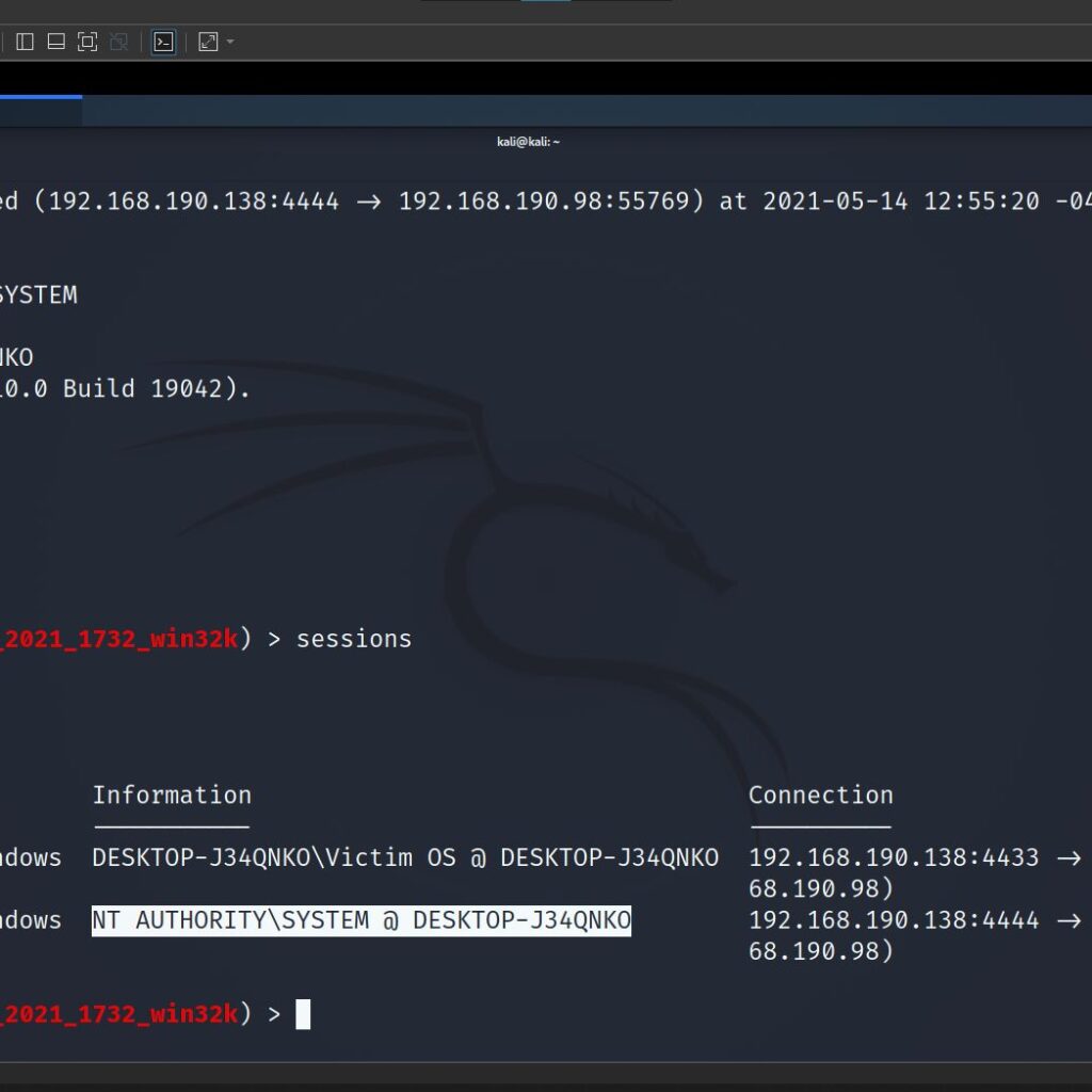 Windows Win32k Elevation of Privilege Vulnerability (CVE-2021-1732): Walkthrough of the ConsoleControl Offset Confusion