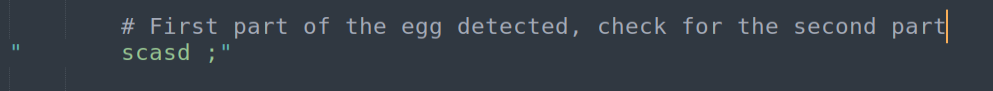 Second SCASD — check second 'w00t' DWORD