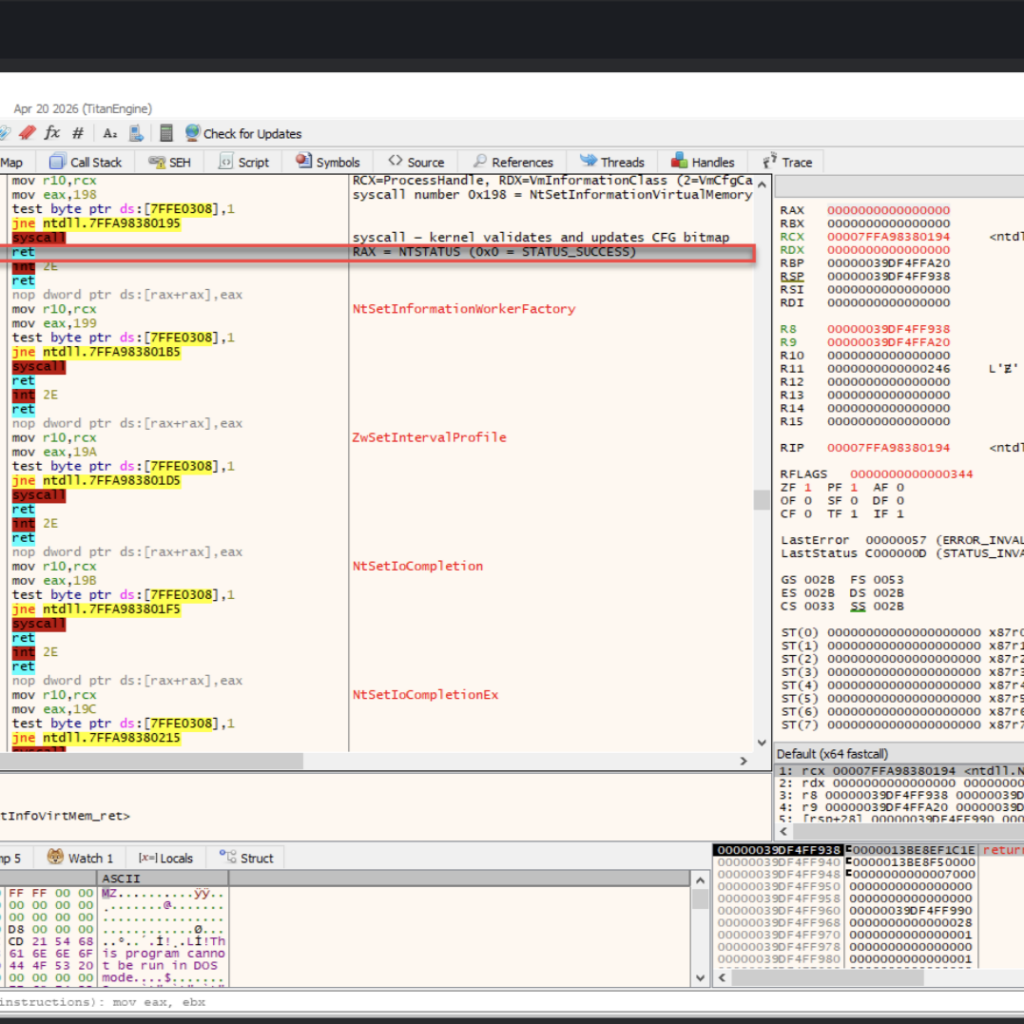 Sleeping Beauty II: CFG, CET, and Stack Spoofing