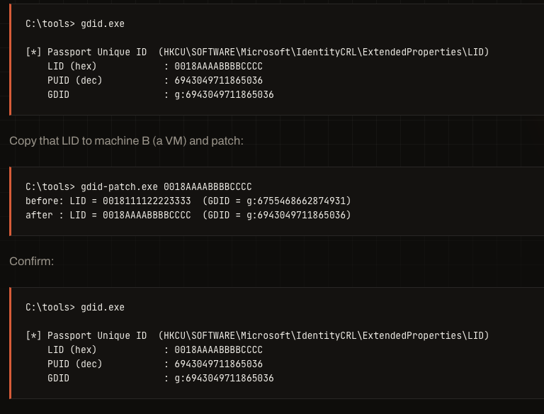 GDID: The Windows Global Device Identifier