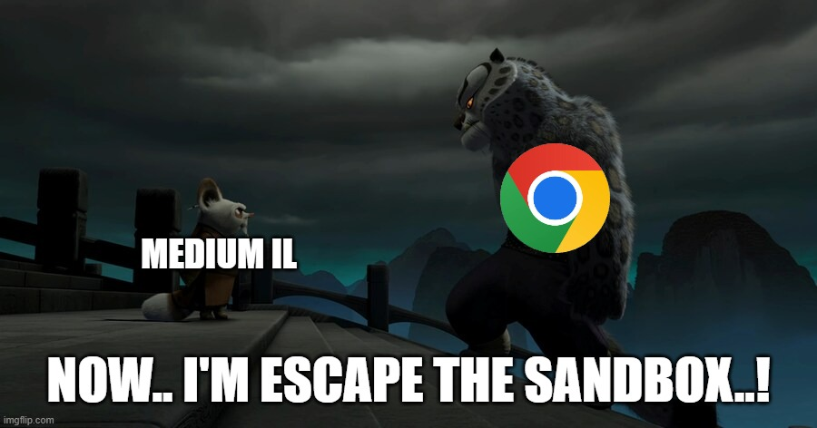 Progression from Untrusted to Medium integrity level