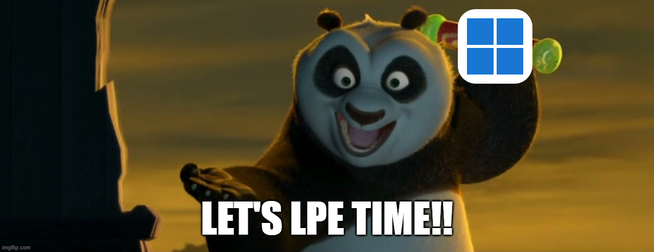Kung Fu Panda narrative parallel closing image