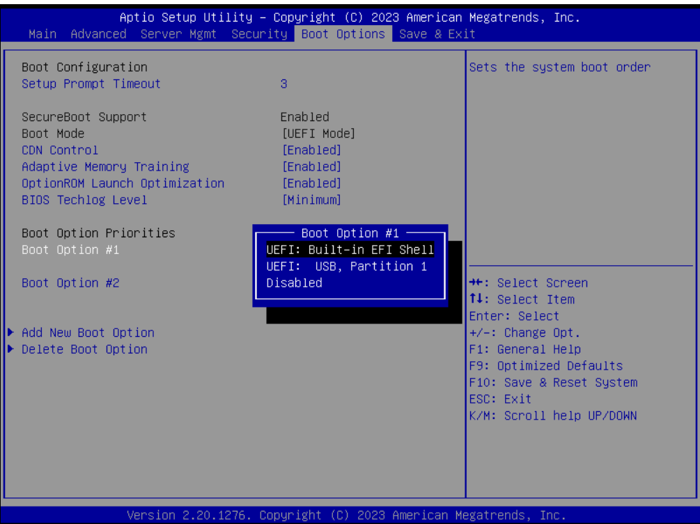 Secure Boot configuration still locked