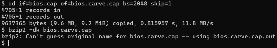 2048-byte CAP header