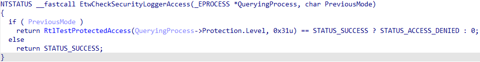 DefenderApiLogger successfully stopped