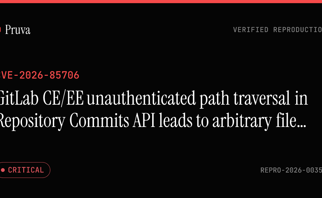 CVE-2026-85706: GitLab CE/EE Unauthenticated File Read via Workhorse vs Rails (.json and trailing slash)