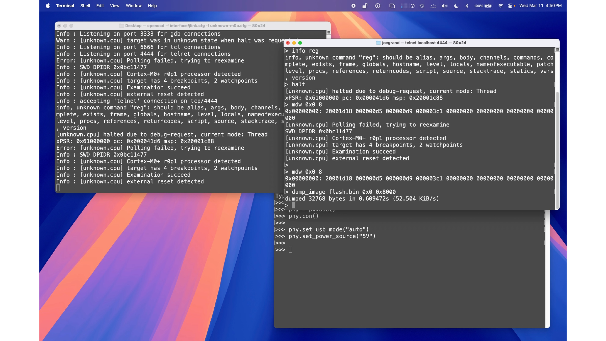 SWD / debug photograph 3
